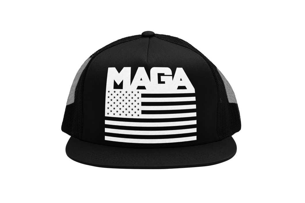 MAGA Flag Trucker Hat