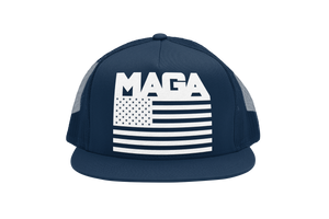 MAGA Flag Trucker Hat