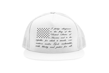 Load image into Gallery viewer, Pledge of Allegiance Trucker Hat