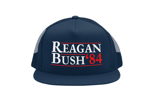 Reagan Bush '84 Trucker Hat
