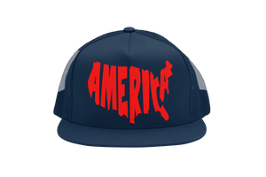 America The Beautiful Trucker Hat