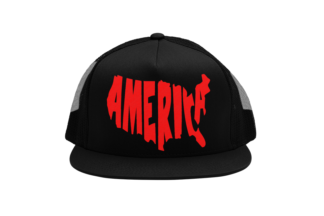 America The Beautiful Trucker Hat