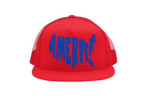 America The Beautiful Trucker Hat