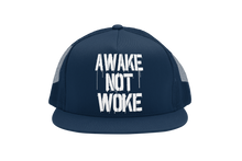 Load image into Gallery viewer, Awake Not Woke Trucker Hat