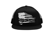 Load image into Gallery viewer, Battle Worn We The People Trucker Hat