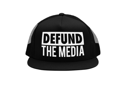 Defund The Media Trucker Hat