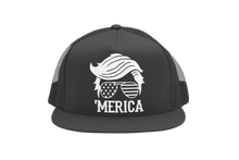Load image into Gallery viewer, &#39;Merica Trump Trucker Hat