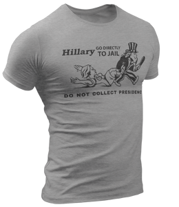 Hillary Go To Jail Tee - Crusader Outlet