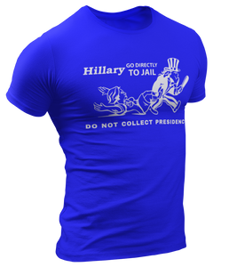 Hillary Go To Jail Tee - Crusader Outlet