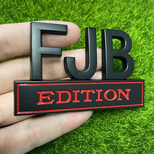 FJB Emblem - Black & Red