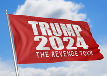 Load image into Gallery viewer, Trump 2024 The Revenge Tour Flag