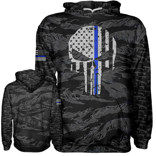 Thin Blue Line Hoodie (Clearance)