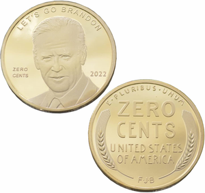 Biden Zero Cents Coin